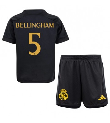 Real Madrid Jude Bellingham #5 Tredje Kläder Barn 2023-24 Kortärmad (+ Korta byxor)